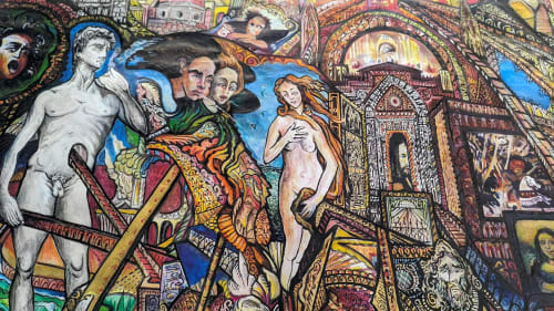 Exploring Imagination in drawing & painting: 1-day online workshop with Neil Pittaway, Online