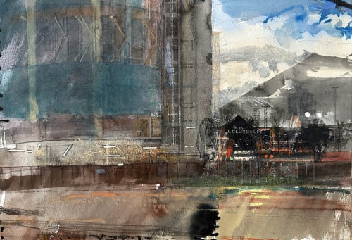 Along the River: 1-day plein air workshop with Paul Newland, Southbank, London