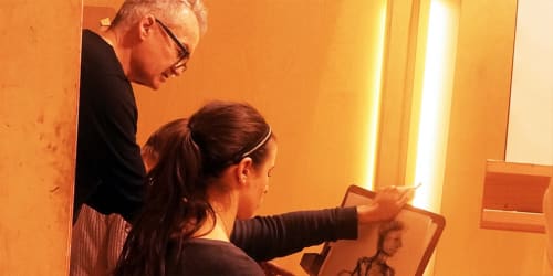 Life Drawing Half-Day Workshop with Mick Kirkbride, Hampstead School of Art, London