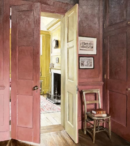 Rose Pink and Yellow Interior by Sarah Spencer