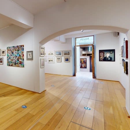 Charles Williams on hanging the NEAC Annual Exhibition 2021