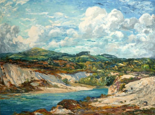 Creech Barrow, Dorset, Evelyn Cheston (1875–1929), image credit: Manchester Art Gallery (creative commons)