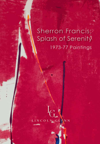 red abstract painting