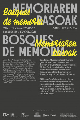 Alán Carrasco at Memoriaren basoak