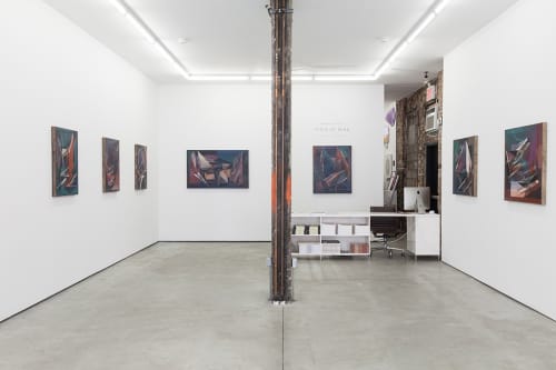 install photo of Augustine Kofie exhibition