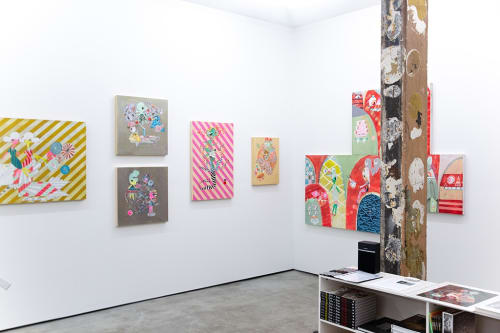 Installation shot of NYC Kefe exhibition