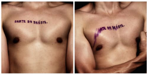 © Paúl Setúbal. 'Mapa (Carte du Brésil)', 2012