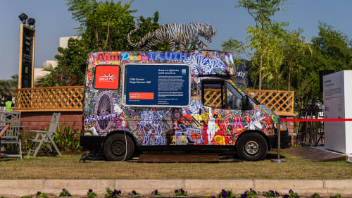Ice Cream Van at the World Cup 2022, GREAT Campaign, Doha