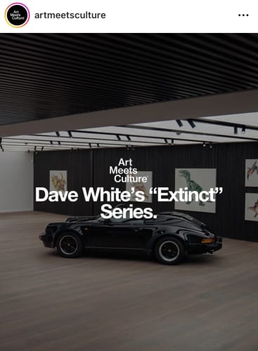 Dave White's 'Extinct' Series