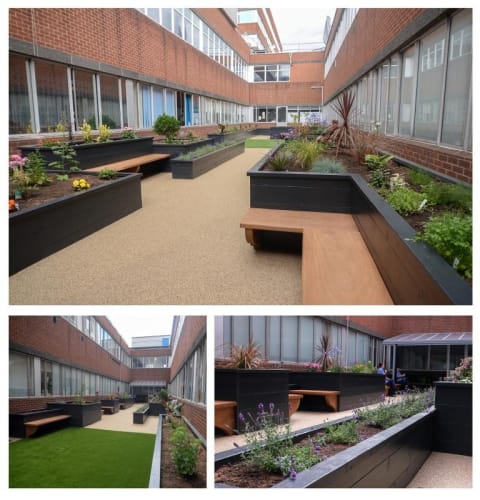 £200,000 new wellbeing gardens created at York Hospital