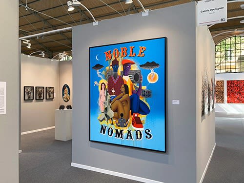 Urban Art Fair 2021, Rouge Hartley solo show + Group show