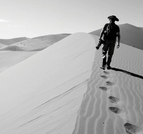 Drew Doggett desert shot