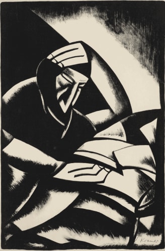 Jacob Kramer - Rhythmic Lines, Paintings & Works on Paper