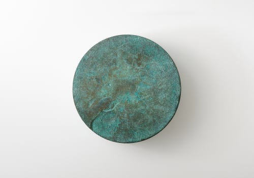 Round Shape, 2019 Cast bronze H6.4 × W31.2 × D31.5 cm Koji Hatakeyama