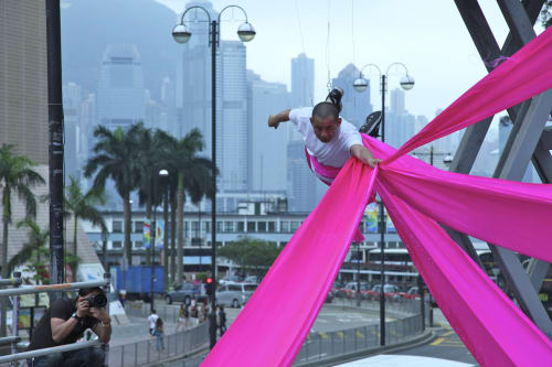 Li Wei Performance 'Take Away' at Shanghai Tang, Li Wei