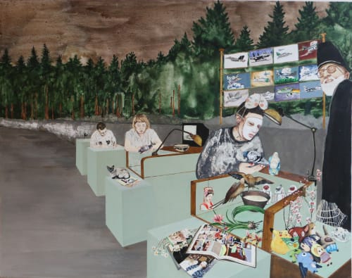 Maya Hewitt, Days In The Wilderness (Detail).