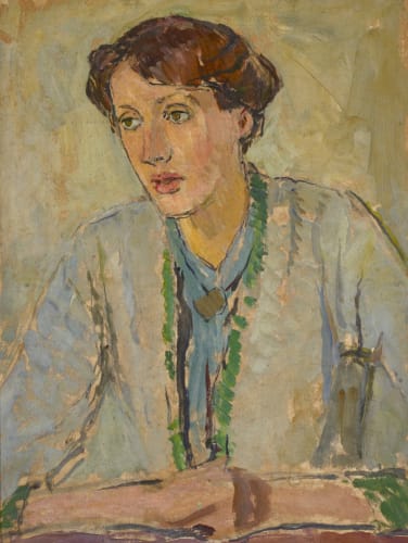 Virginia Woolf by Vanessa Bell c.1912 (© Estate of Vanessa Bell, courtesy Henrietta Garnett)