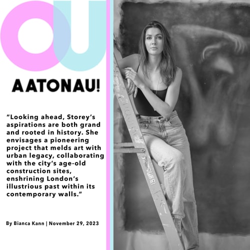 AATONAU | Raine Storey: From Canadian Roots To London’s Art Scene