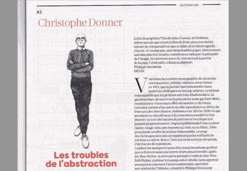 L’EXPRESS - Christophe Donner: Les troubles de l’abstraction