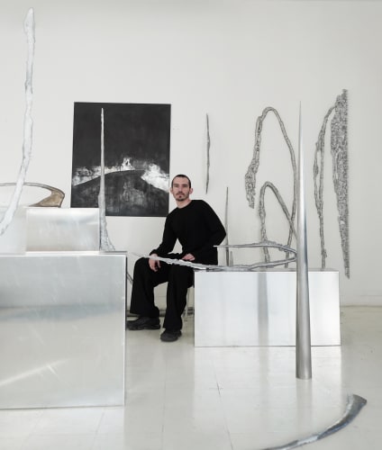 Dimitris Tampakis, Artist Studio Portrait