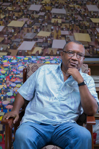 ATO DELAQUIS GHANAIAN Artist paintings