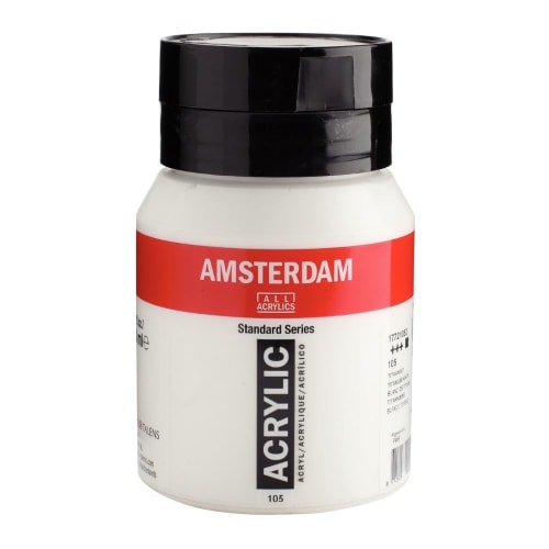 Titanium White | Berj Art Gallery | Acrylic Paint |Amsterdam Paint