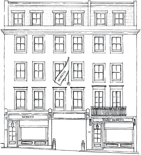 Ward Moretti at 12 Duke Street, St. James’s in London