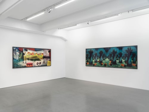 Installation view, Per Wizén, Undercurrents, 2022, Cecilia Hillström Gallery. Photo: Jean-Baptiste Béranger