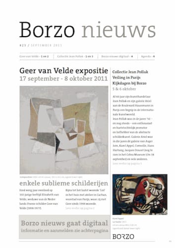 BorzoNews #23, Geer van Velde