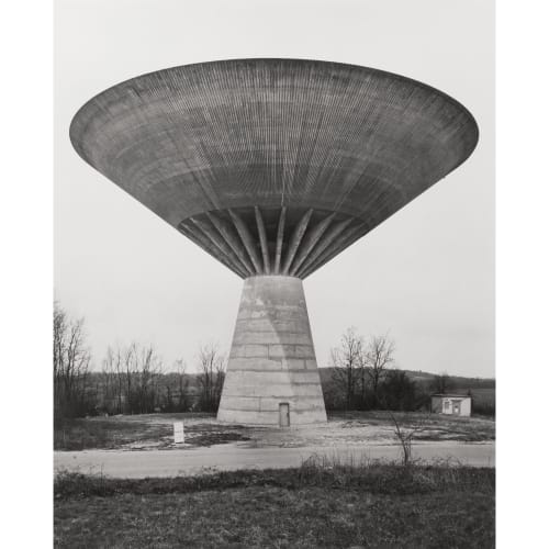 Bernd and Hilla Becher, Water Tower Dole, Jura, 1984