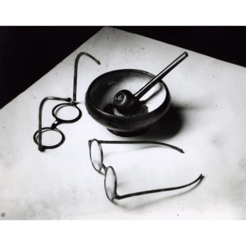 André Kertész, Mondrian's Glasses and Pipe, 1926