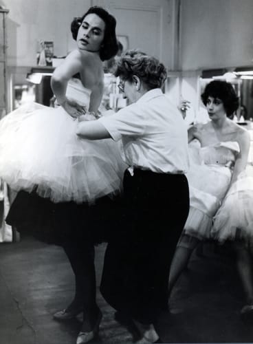 Robert Doisneau, La Cabine Lanvin Castillo, Paris, Gelatin silver print, 1958