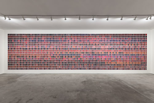 Dakota Mace, DAHODIYINII--SACRED PLACES, SITE SANTA FE, Installation image, 2025, photo by Brad Trone