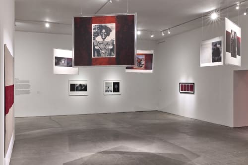 Dakota Mace, DAHODIYINII--SACRED PLACES, SITE SANTA FE, Installation image, 2025, photo by Brad Trone