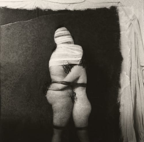 Joel-Peter Witkin, Erotic Dream Series: Two Women Bound #4, 1975