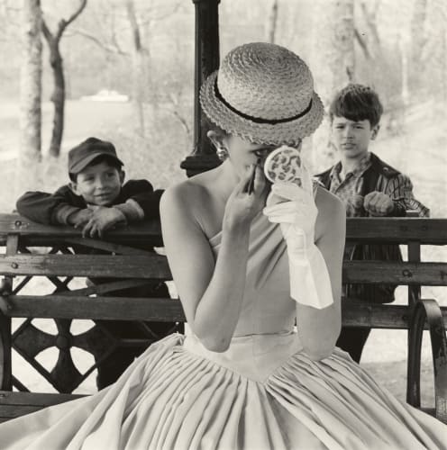 Frank Paulin, Makeup, Central Park, New York City, 1955
