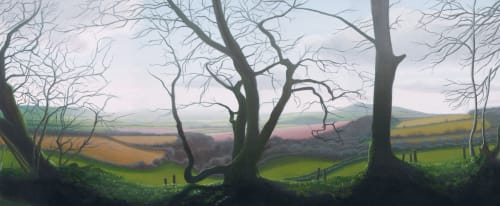 Kit Glaisyer, The View from Lewesdon Hill, West Dorset, 209-10