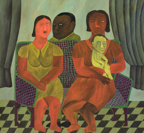 IBRAHIM EL-SALAHI, FORESTS AND SPIRITS: FIGURATIVE ART FROM THE KHARTOUM SCHOOL – Salon | Saatchi Gallery, London