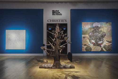 IBRAHIM EL-SALAHI – LAKWENA MACIVER – ZAK OVÉ, BLACK BOLD BRITISH. CURATED BY AINDREA EMELIFE – Christie's, London