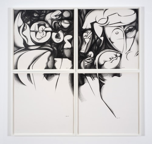 THE ARMORY SHOW, NEW YORK, JOHNNY ABRAHAMS – IBRAHIM EL-SALAHI – JAMAAL PETERMAN – BRAM BOGART