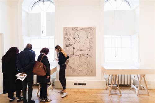 IBRAHIM EL-SALAHI, SEED DRAWINGS – PAIN RELIEF – 1:54 Contemporary African Art Fair, London