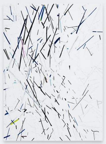 Eve Aschheim, Blitz, mixed media, 18 x 13"