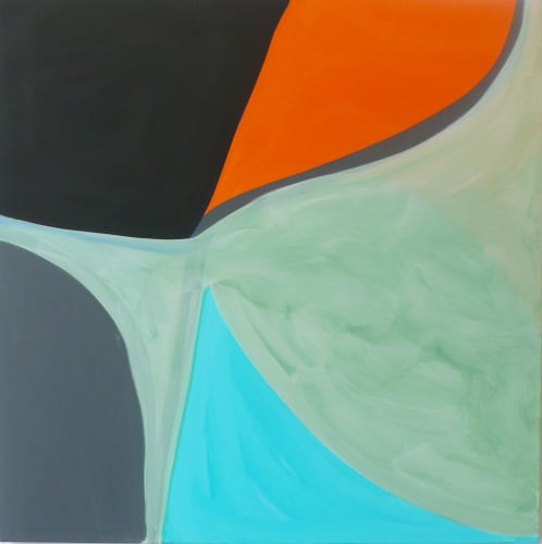 Marina Adams, Something Odly Music, 2011, Acrylic on canvas, 80 x 80 cm. © Marina Adams