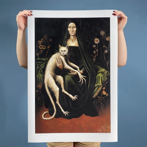 'Black Magic No 1', Limited Edition Signed Print, Marzena Ablewska-Lech