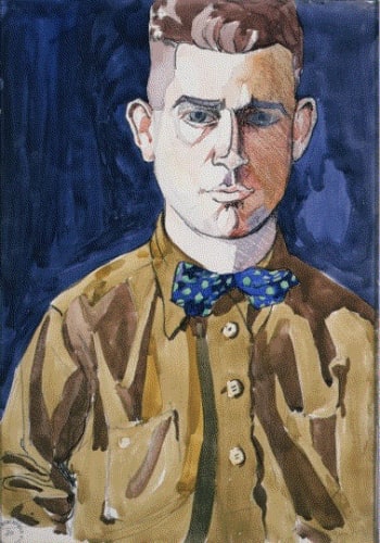 Charles E. Burchfield. Self Portrait, January 1916