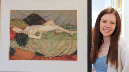 Reclining Nude, George Rowles