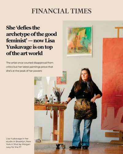 Emily Coan quoted on Lisa Yuskavage