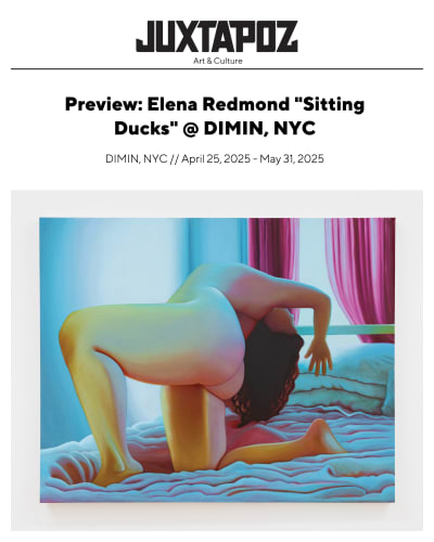 Elena Redmond in Juxtapoz