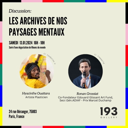 Image credits: Hyacinthe Ouattara: Fondation H; Ronan Grossiat: Timeworld - Sorbonne