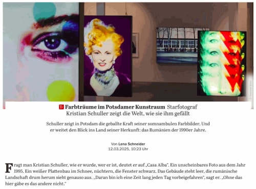 Farbträume im Potsdamer Kunstraum, Starfotograf zeigt die Welt, wie sie ihm gefällt